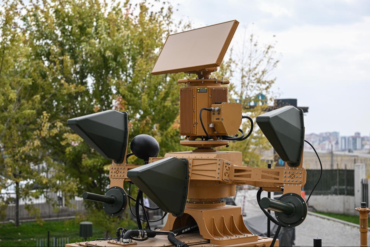 Drone defense systems, developed by Bogazici Savunma in Ankara, Türkiye. (AA Photo)