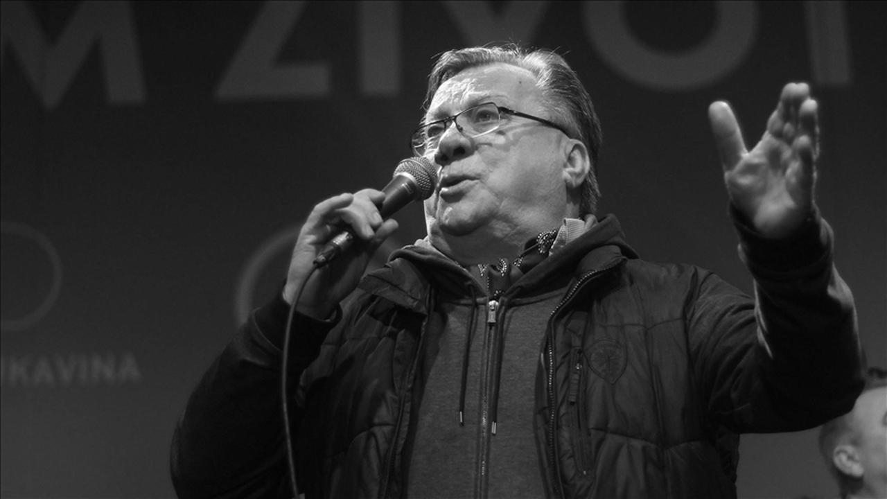 Halid Beslic, the beloved Bosnian folk singer, whose music touched generations. (AA Photo)