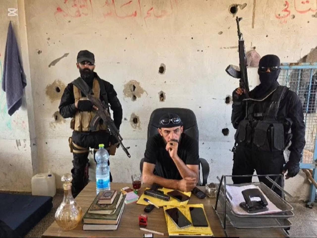 The Militia “People's Army Northern Forces” Led By Ashraf Al Mansi. (Photo via Facebook \@ Ashrafalmansy )