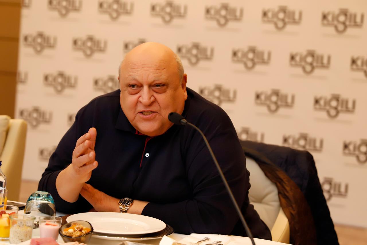Kigili Chairman Abdullah Kigili speaks during an event in Istanbul, Türkiye, March 31, 2022. (IHA Photo)