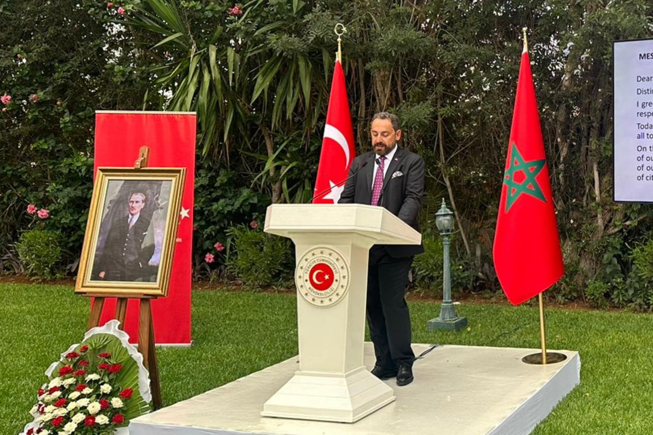 The Turkish Ambassador in Rabat, Morocco,” Mustafa Ilker Kilic, ( Photo via x \@TC_RabatBE)
