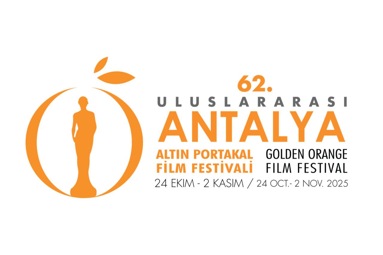 Official logo of the 62nd International Antalya Golden Orange Film Festival, Antalya, Türkiye, October 2025. (Courtesy of Antalya Golden Orange Film Festival)