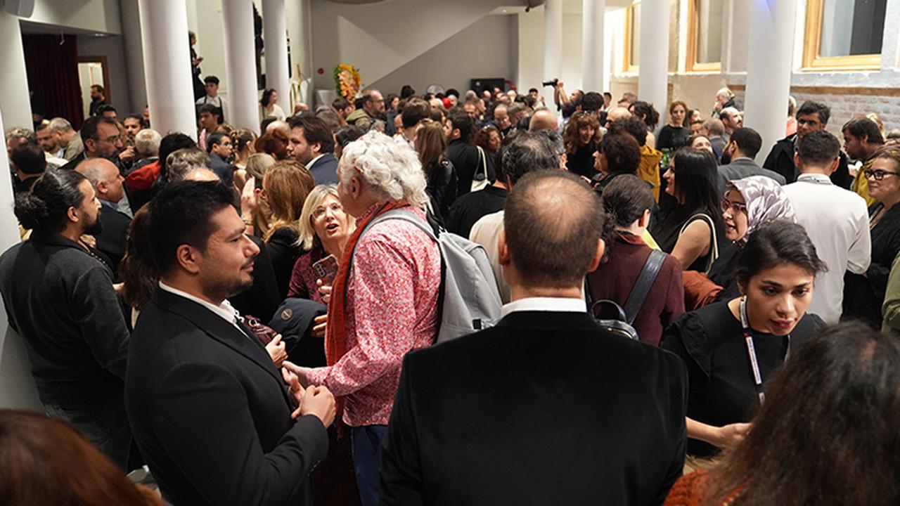 Guests gather at a reception during a previous edition of the Bosphorus Film Festival, which brings together filmmakers, producers, and cinema enthusiasts from around the world. (Photo via Bosphorus Film Festival Archive)