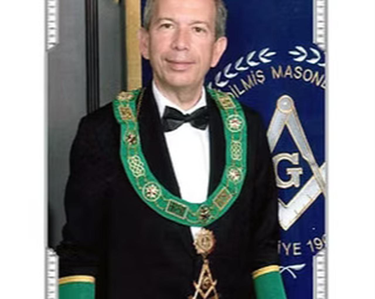 Photo shows Remzi Sanver, Grand Master of the Grand Lodge of Free and Accepted Masons of Türkiye, accessed on Oct. 17, 2025. (Courtesy of Grand Lodge)