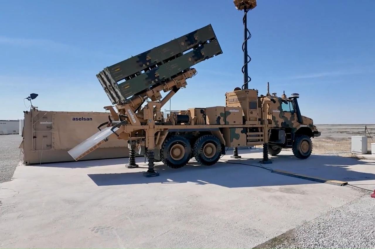 Turkish Air Defense Command successfully tests Hisar-O medium-range missile Image