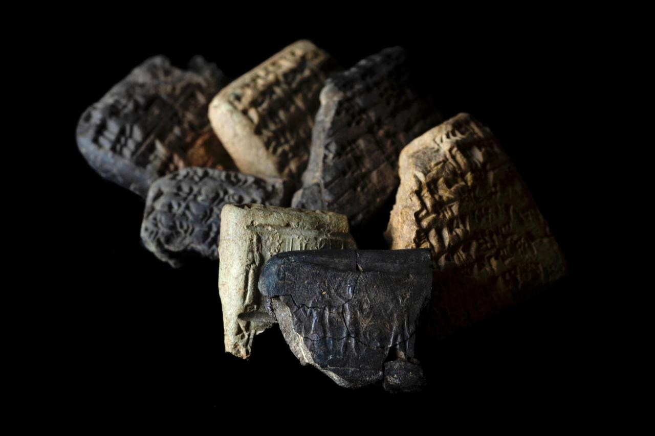 Ancient cuneiform tablets from 1500-1400 BC discovered in excavations
