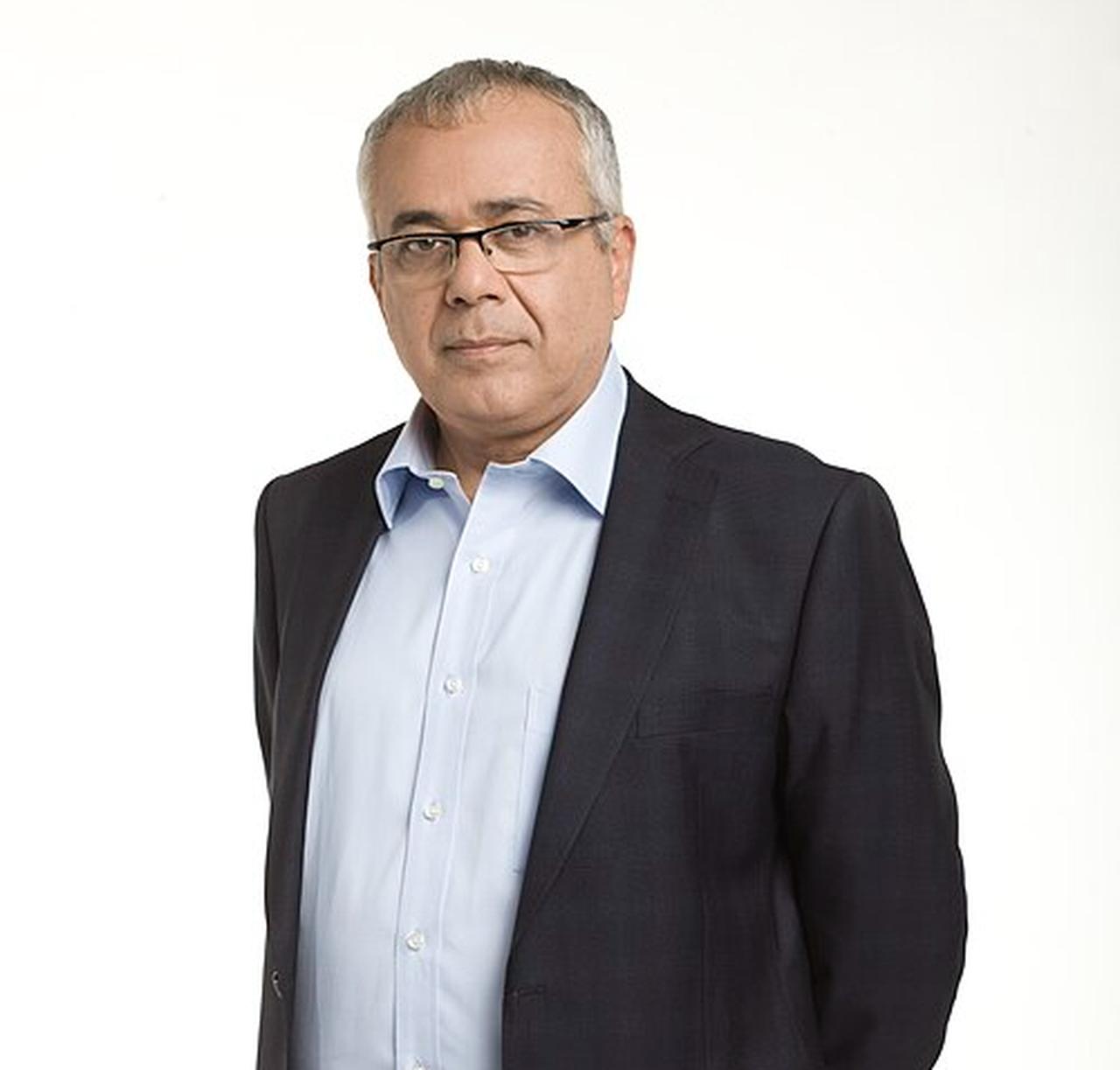 TV host Amnon Levy ( Photo via Wikipidia )