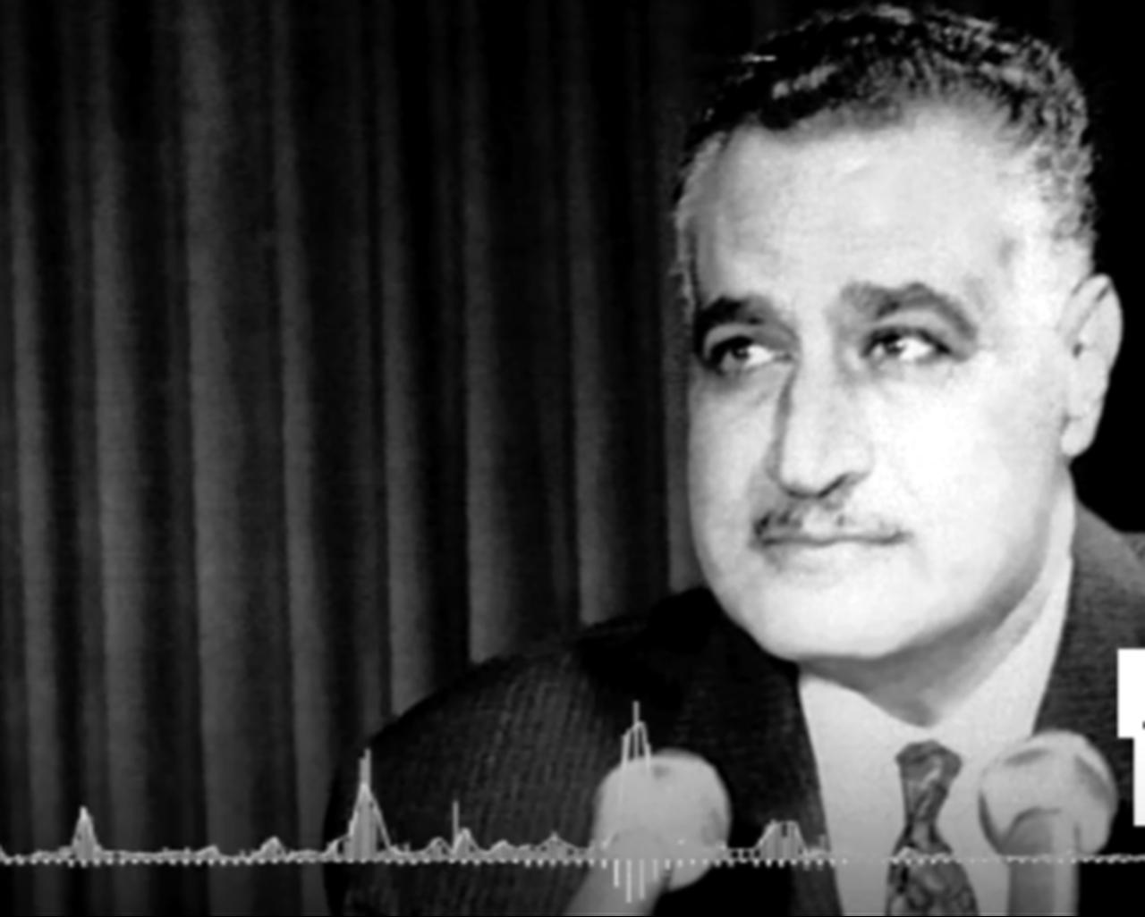 Al-Arabia'nın gösterdiği merhum Mısır lideri Gamal Abdel Nasser'ın kaydı (El-Arabia aracılığıyla fotoğraf)
