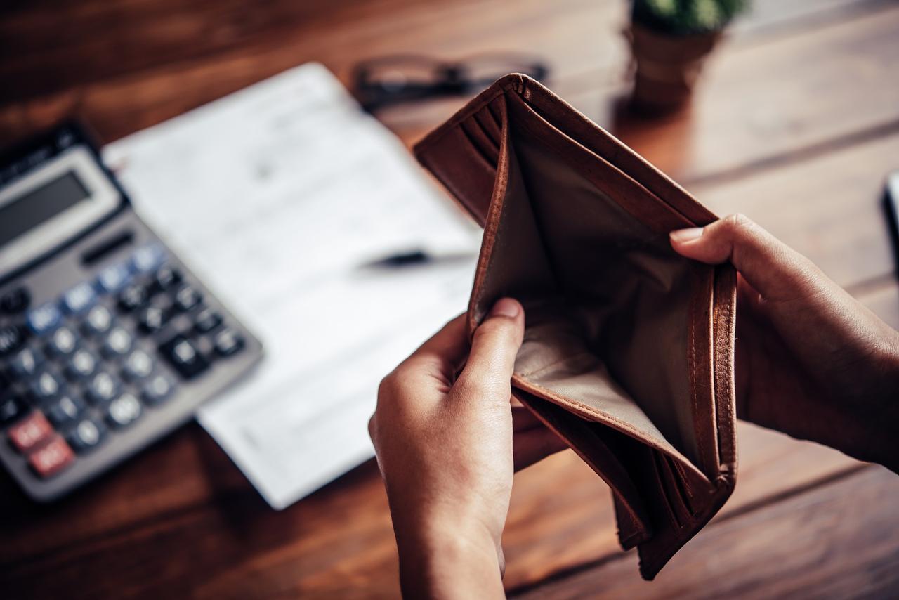Empty wallet, accessed on Oct. 22, 2025. (Adobe Stock Photo)