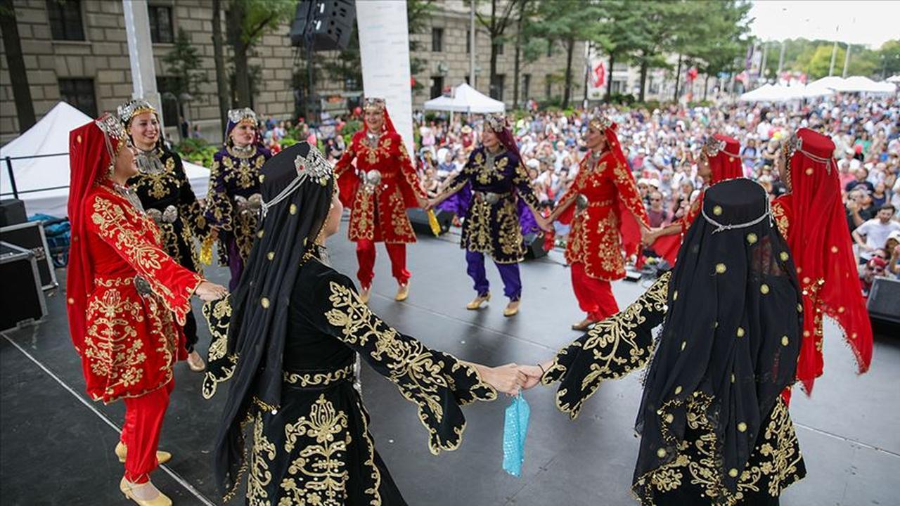 Traditional Turkish Festival held in Washington DC, US, September, 29 2019. (AA Photo)