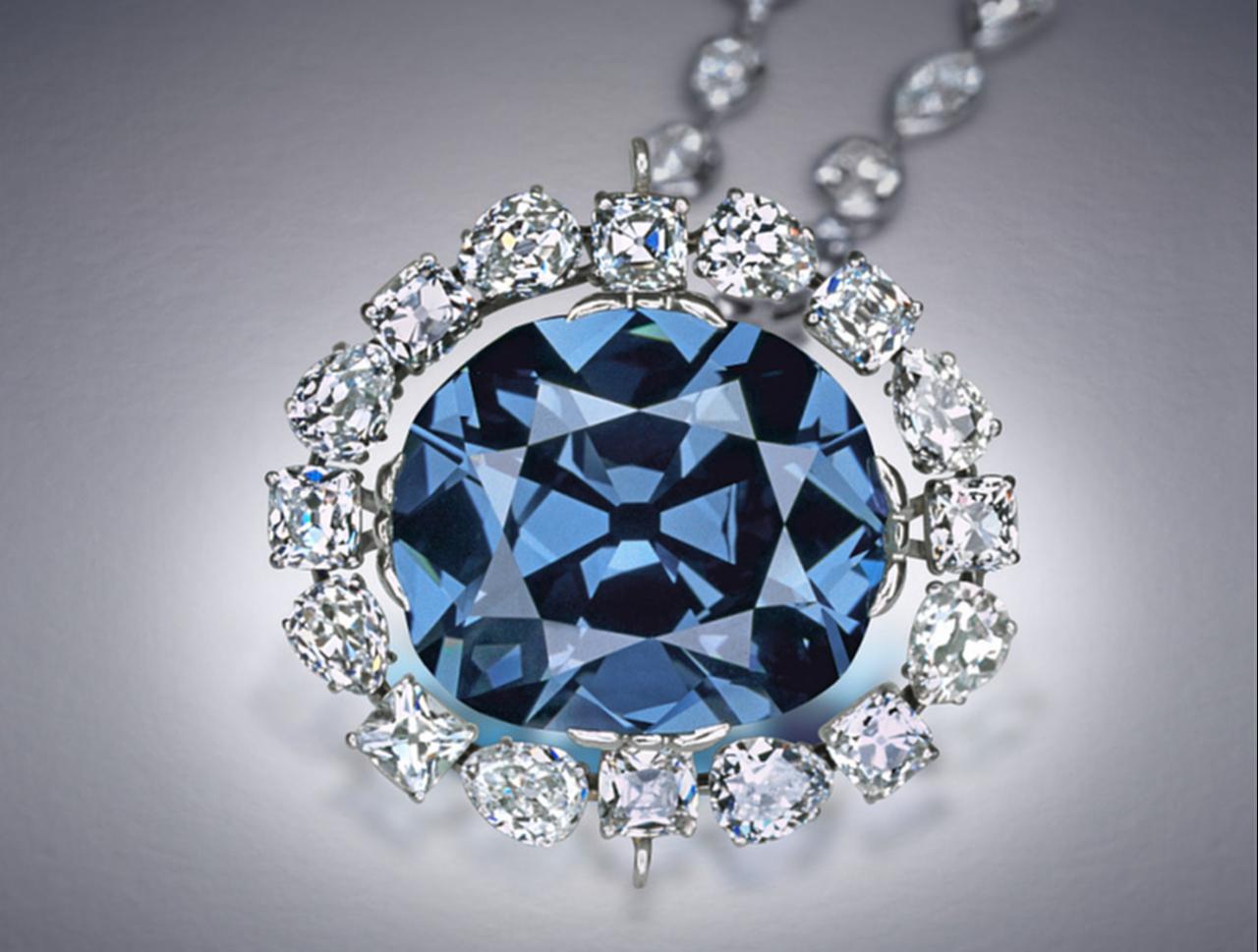 The diamond’s famed blue brilliance continues to attract millions of visitors each year. (Photo via Smithsonian Institution archives)