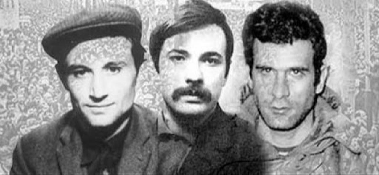 Deniz Gezmis, Mahir Cayan, and Ibrahim Kaypakkaya in 1970s. (Photo via Wikimedia Commons)