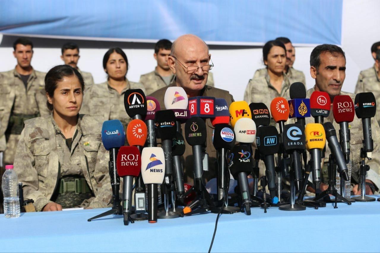 PKK terrorist organization announces that it has begun a “full withdrawal of its members” from Türkiye on Oct. 26, 2025. (Photo via X / @bosunatiklama)