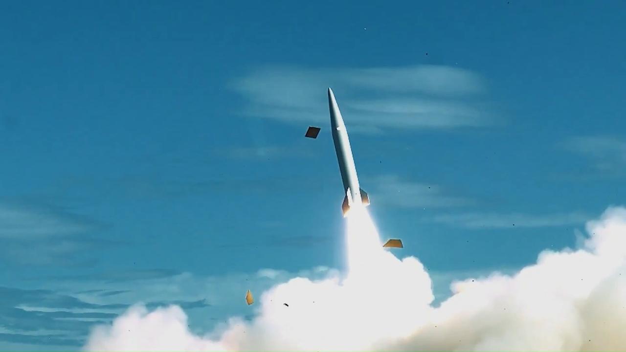 Roketsan's Tayfun ballistic missile during its fleet acceptance test with precision strike on the target in Sinop, Türkiye, Oct 26, 2025. (Photo via X/@Roketsan)