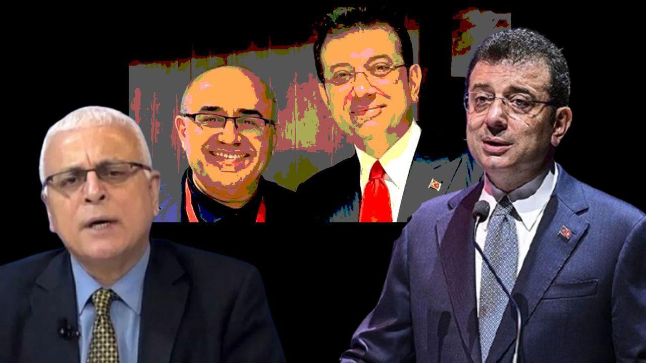 An illustration shows Merdan Yanardag (L), Huseyin Gun (C), and Ekrem Imamoglu, the suspended mayor of the Istanbul Metropolitan Municipality. (Photo via Türkiye daily)