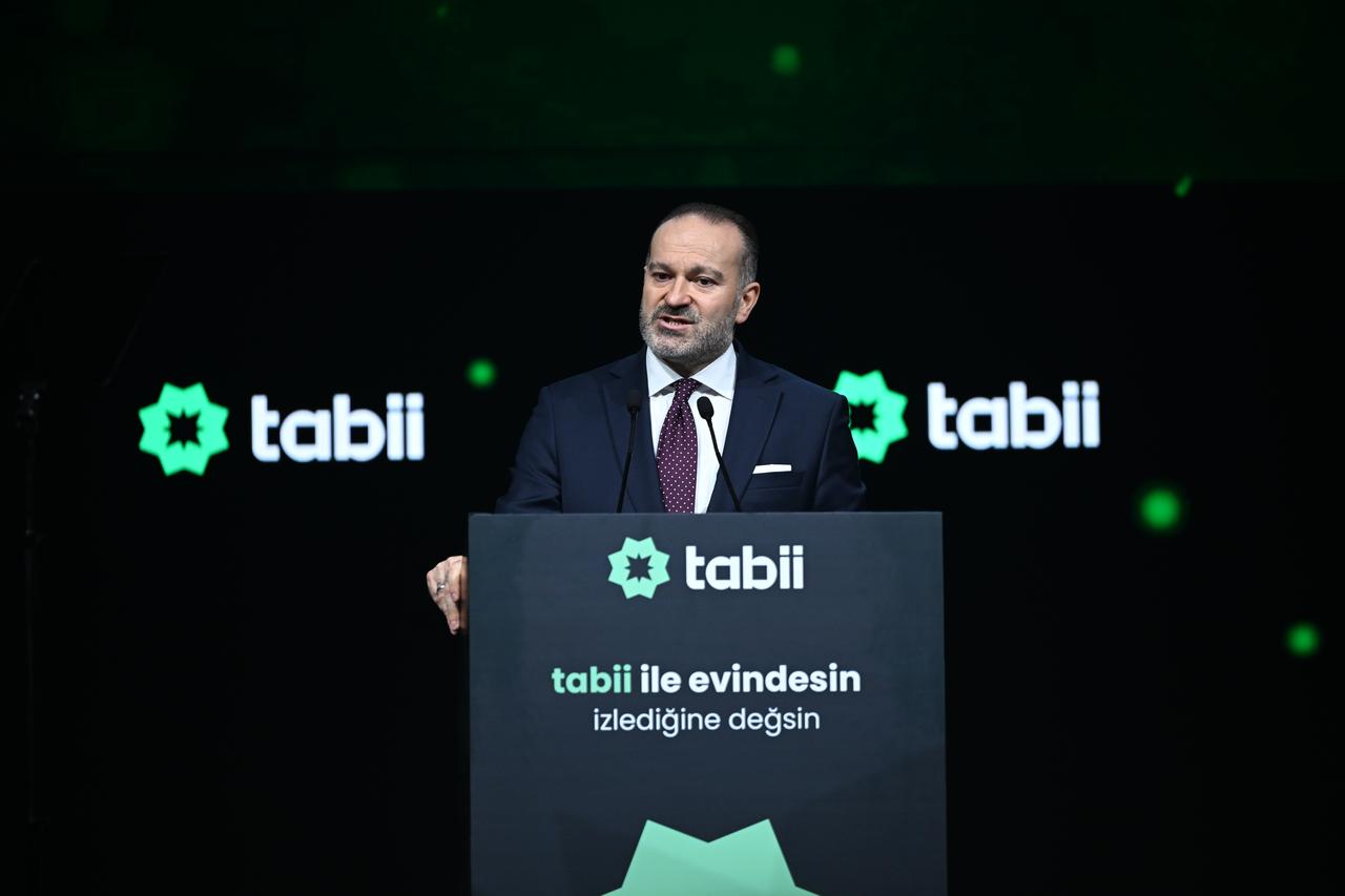 TRT General Manager Mehmet Zahid Sobaci attended the event and delivered a speech. Istanbul, Türkiye, October 26, 2025. (AA Photo)