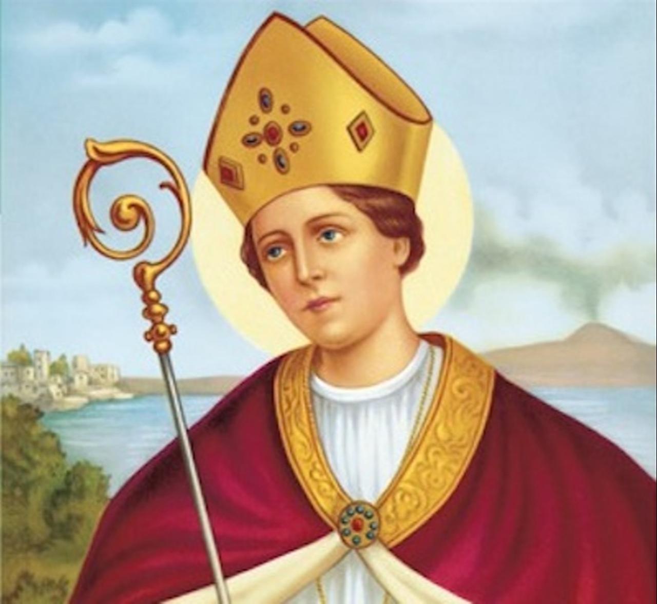 Hand-drawn illustration of the San Gennaro treasures. (Photo via Italian Genealogy)