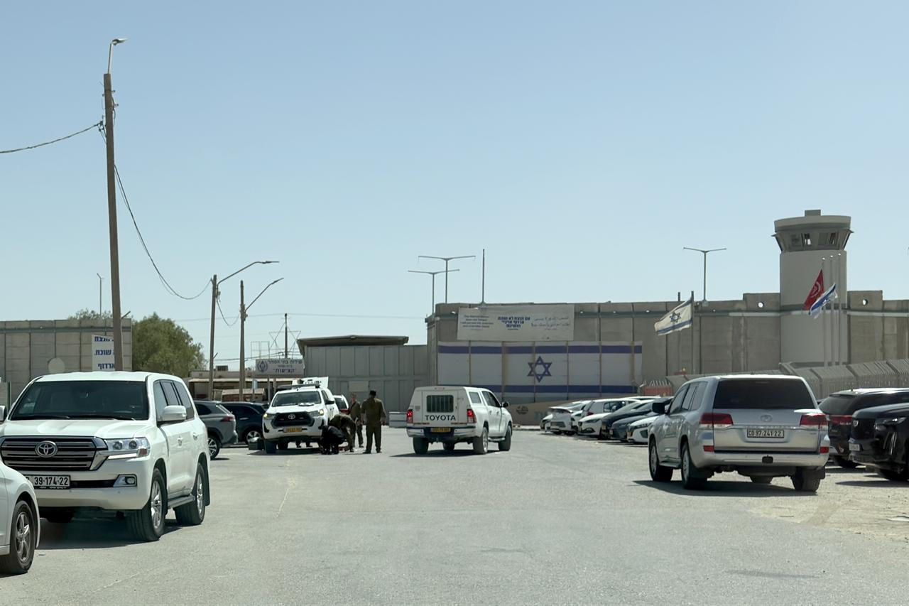 A view of Ktziot Prison in Negev desert, south-west of Beersheba, Israel, on October 03, 2025. (AA Photo)