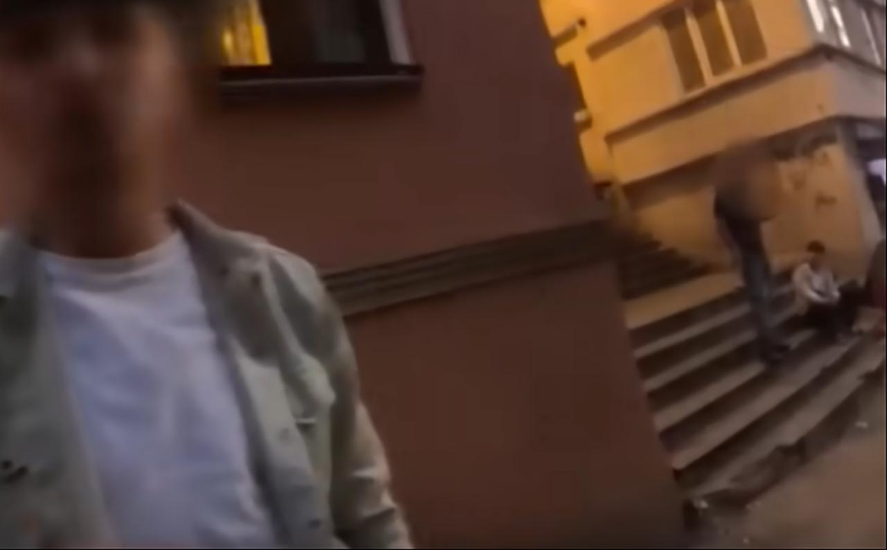 Spanish YouTuber attacked while filming in Beyoglu, June 14,  2025, Istanbu, Türkiye. (Photo via YouTube/@JavierRosasap)