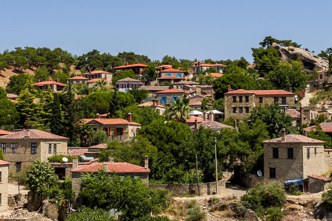 Historic stone houses in Adatepe, a charming village near Kucukkuyu, Canakkale. (Adobe Stock Photo)