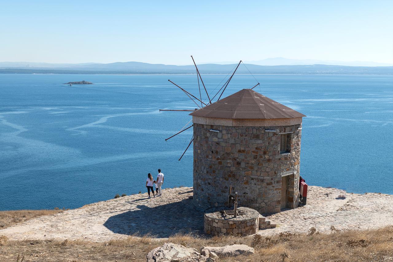 An old windmill on Gokceada Island, Canakkale. (Adobe Stock Photo)