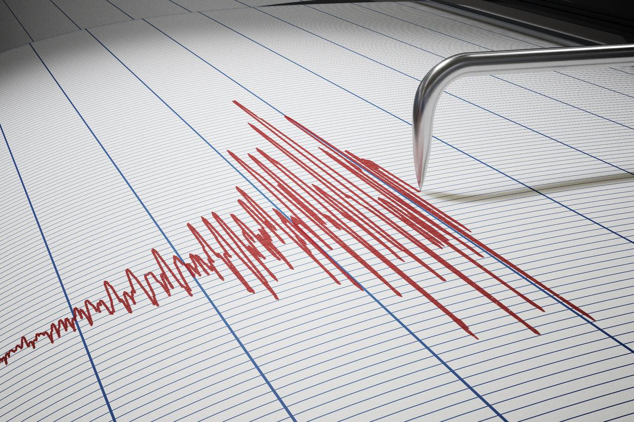Seismograph, using for detect and record earthquake activity. (Adobe Stock Photo)