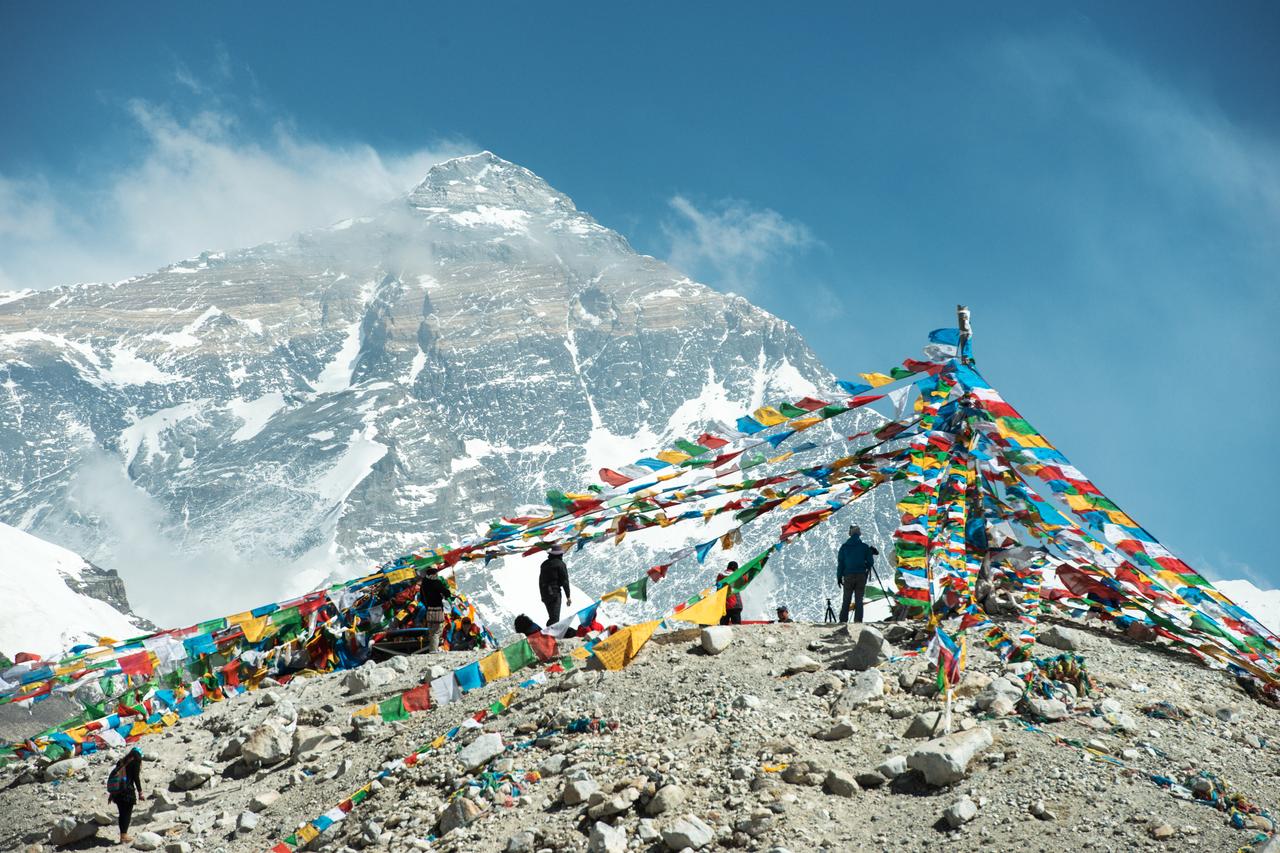 A view at Mount Everest Base Camp. (Adobe Stock Photo)