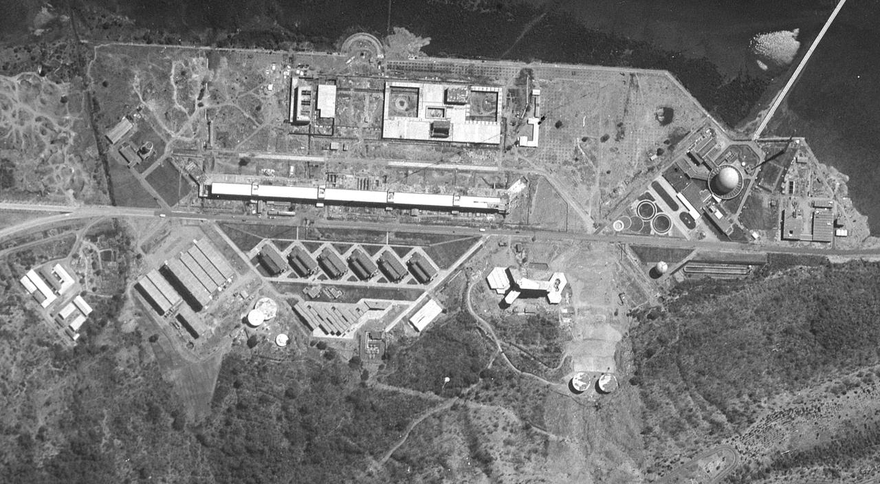 Dimona Nuclear Facility in the Negev Desert, Israel, November 11, 1968. (Photo via Wikimedia Commons)