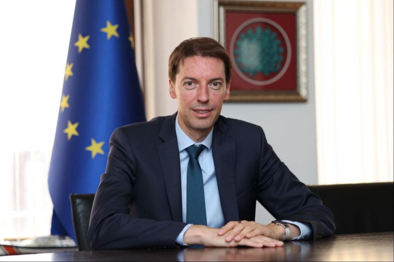 Jurgis Vilcinskas, Acting Head of the Delegation of the European Union to Türkiye, 2025. (Photo via European Union)