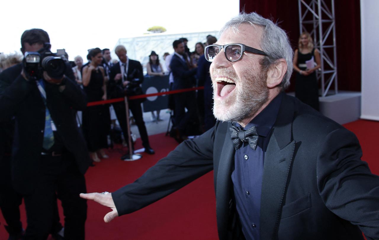 French actor Tcheky Karyo poses during the closing ceremony of the 55th Monte-Carlo Television Festival in Monaco on June 18, 2015. (AFP Photo)