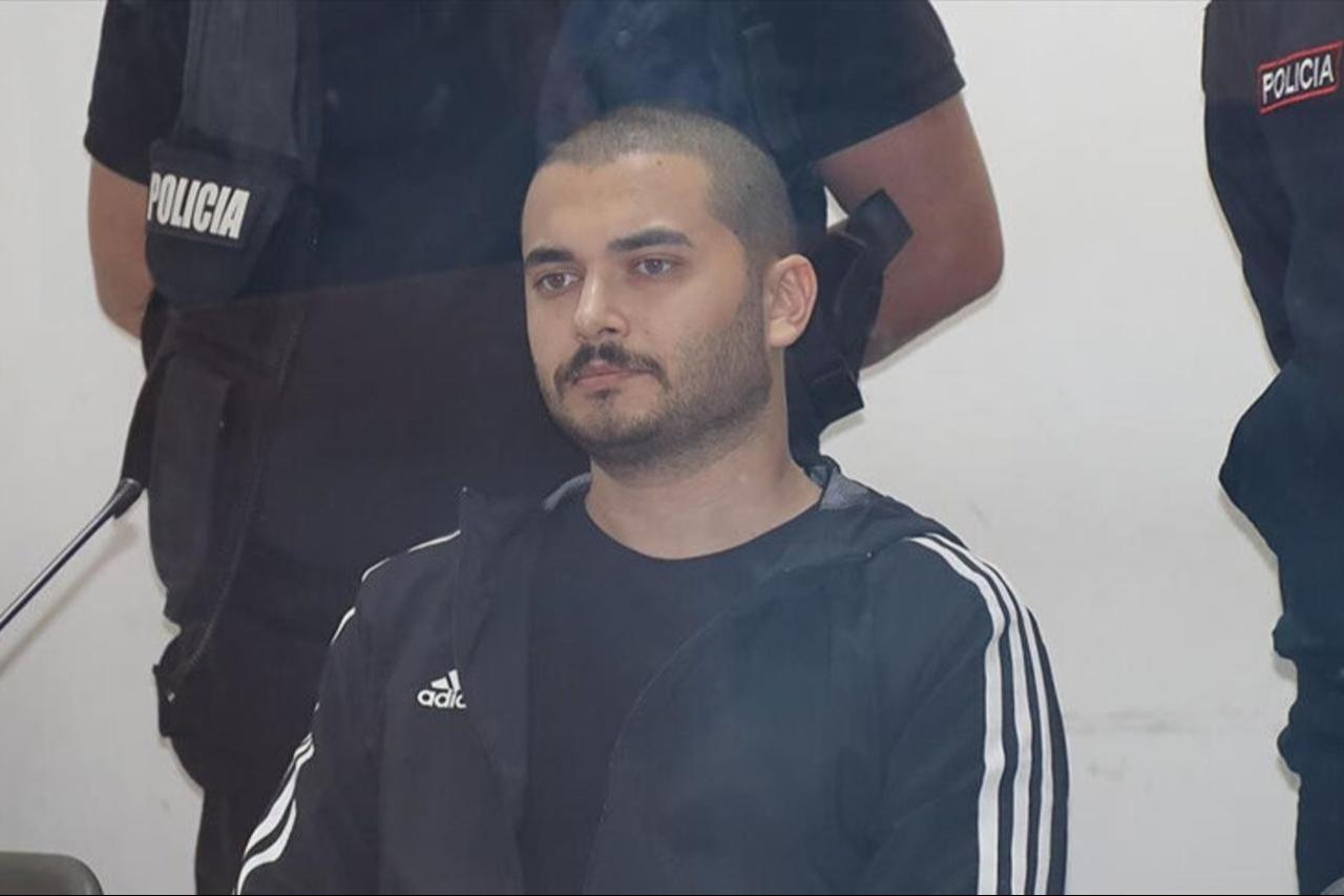 Faruk Fatih Ozer, the founder of the crypto exchange Thodex, appears in court regarding his extradition process to Türkiye, in Elbasan, Albania, Nov. 19, 2022. (AA Photo)