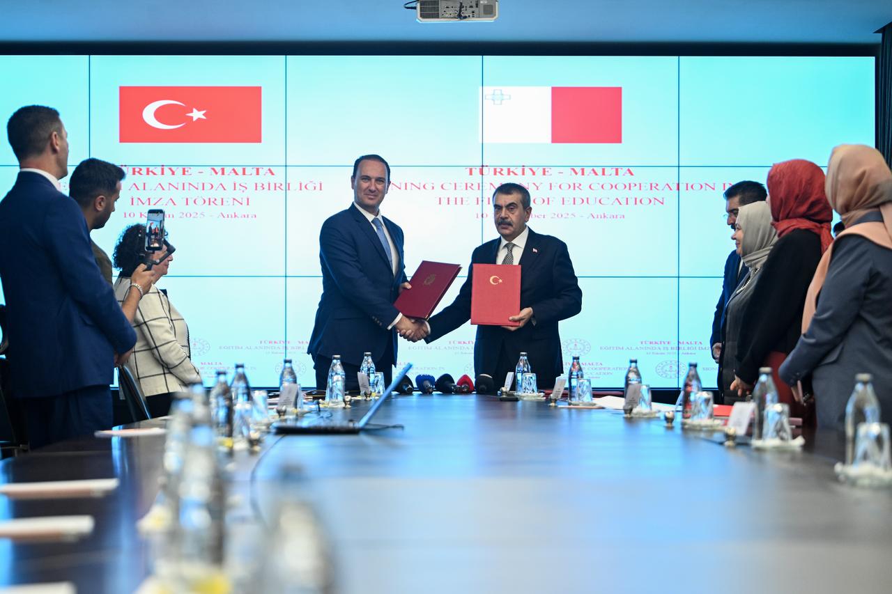 Türkiye, Malta formalize education partnership with focus on peace
