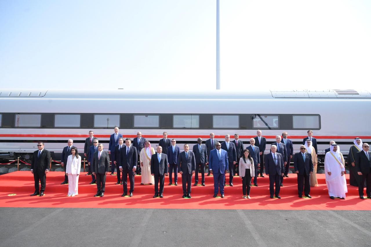 Minister of Transport and Infrastructure Abdulkadir Uraloglu attended the opening ceremony of the TransMEA 2025 Middle East and Africa Smart Transport, Logistics and Infrastructure Exhibition and Forum held in Egypt on November 9, 2025. (AA Photo)
