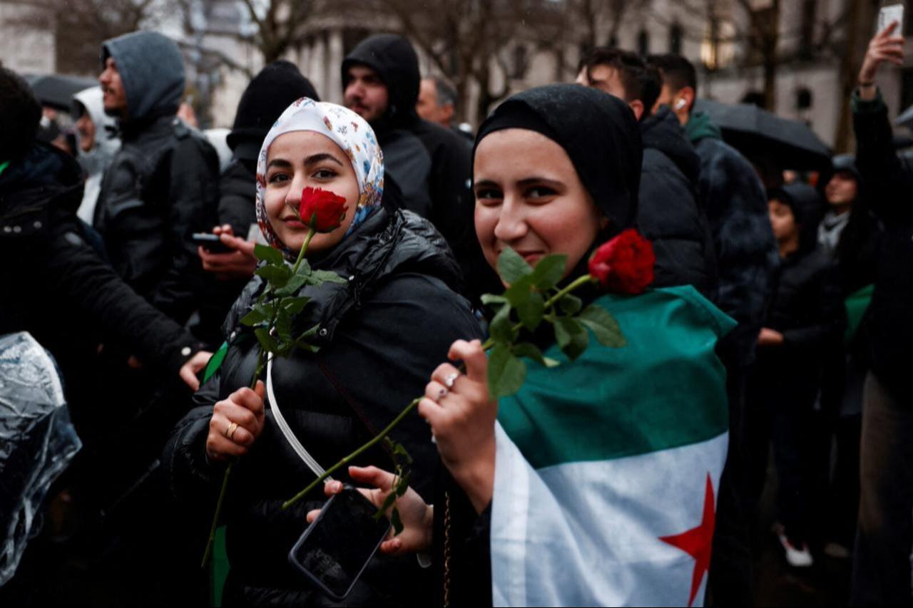 Syrians celebrated Baath regimes fall in December 2024. (AA Photo)