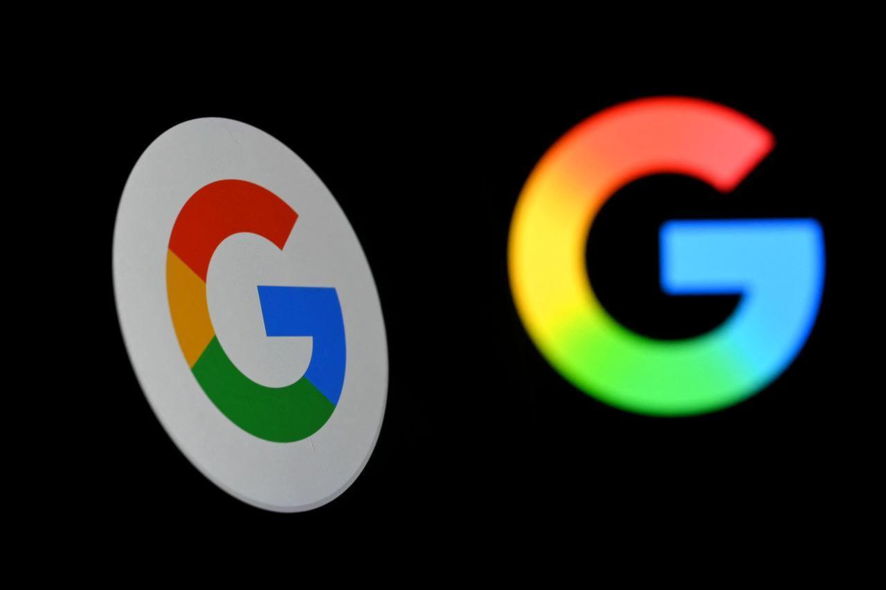 Bu resimli fotoğraf, 29 Eylül 2025'te Brüksel'deki Google logosunu göstermektedir. (AFP Fotoğrafı)
