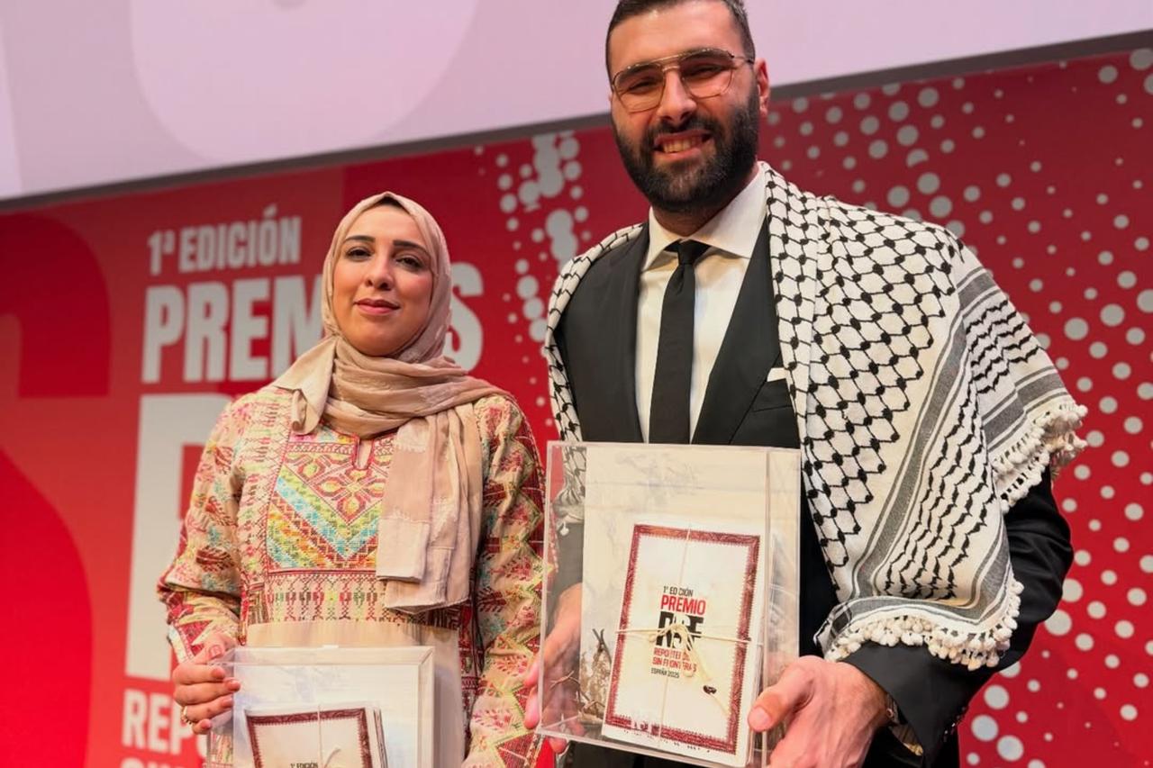 Reporters Without Borders honors Ola al-Zaanoun, Motaz Azaiza for Gaza coverage