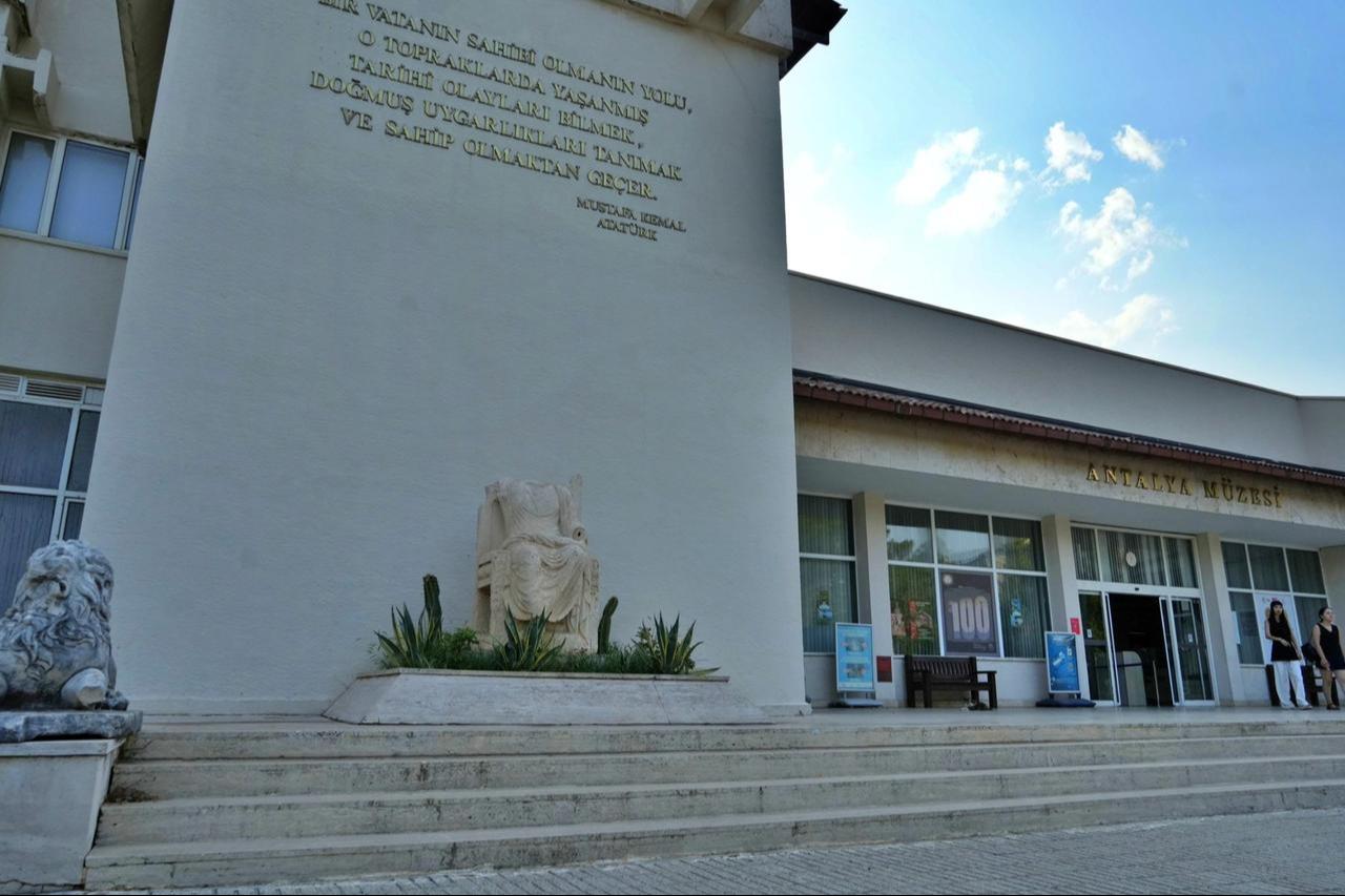 A view of Antalya Archaeology Museum in Antalya, Türkiye, March 22, 2025. (IHA Photo)