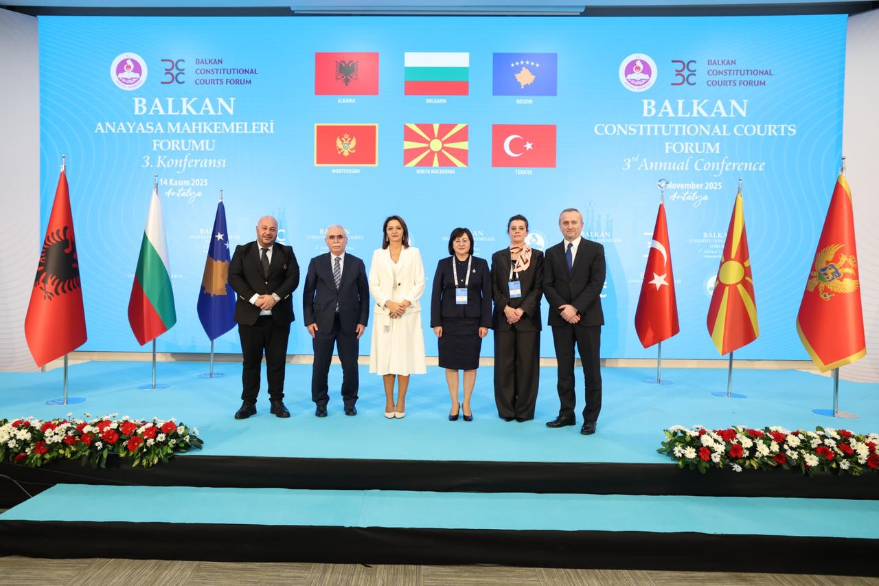 Balkan Constitutional Courts Forum adopts ‘Antalya Declaration’ at 3rd conference