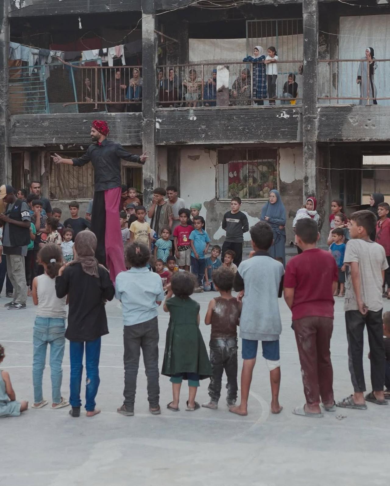 Photo from the official trailer for the movie “One More Show,” which premieres at the 46th Cairo International Film Festival on November 13 & 14 at the Cairo Opera House. (Photo via Instagram \ @The spotlight)