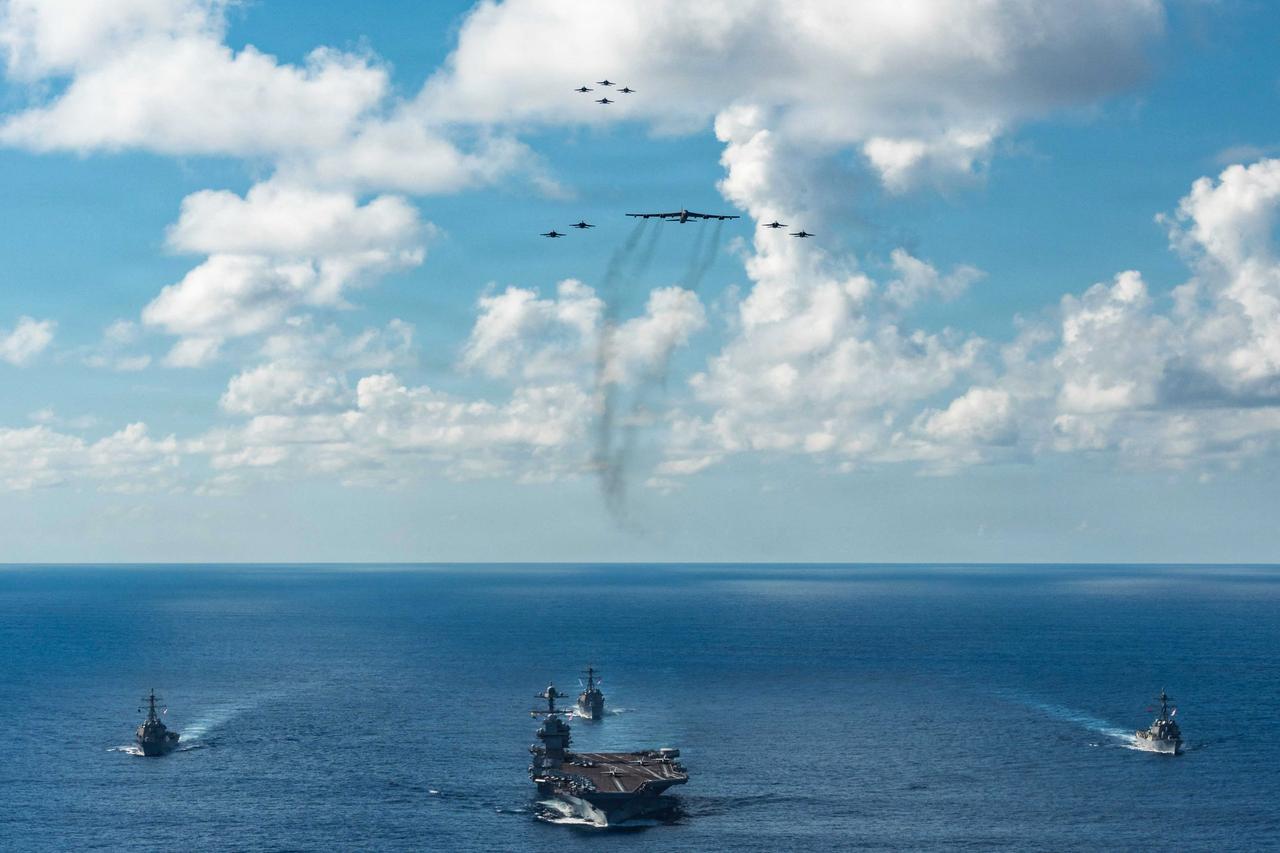 US carrier strike group enters Caribbean as anti-drug operation intensifies