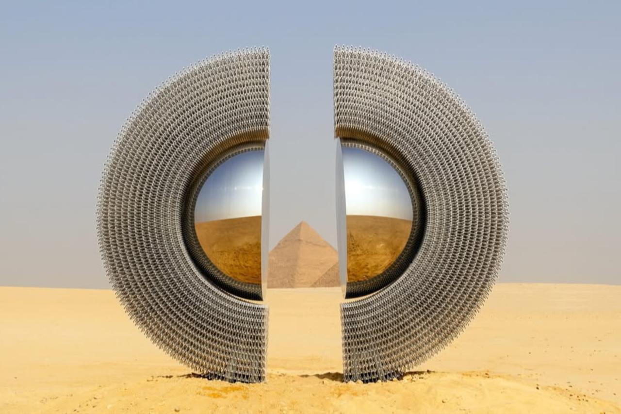 Shen sculpture marks first Turkish participation in 'Forever Is Now' exhibition at Giza  