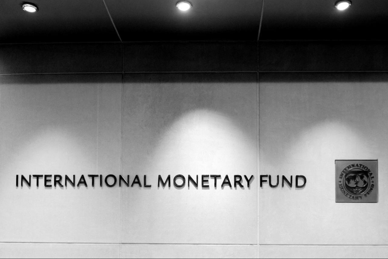 Emblem of the International Monetary Fund (IMF) displayed at its headquarters in Washington, DC, June 4, 2018. (Adobe Stock Photo)