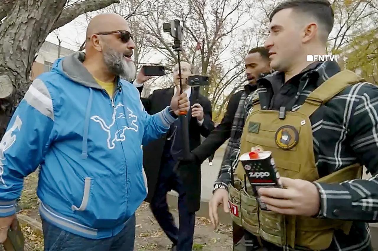 Alt-right demonstrators in Dearborn met by large counter-protesters