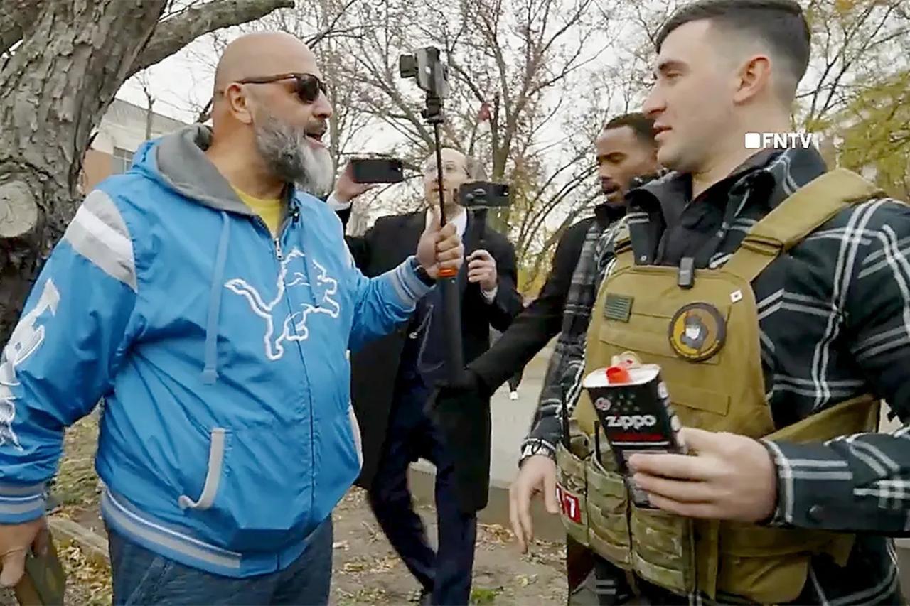 Alt-right demonstrators in Dearborn met by large counter-protesters