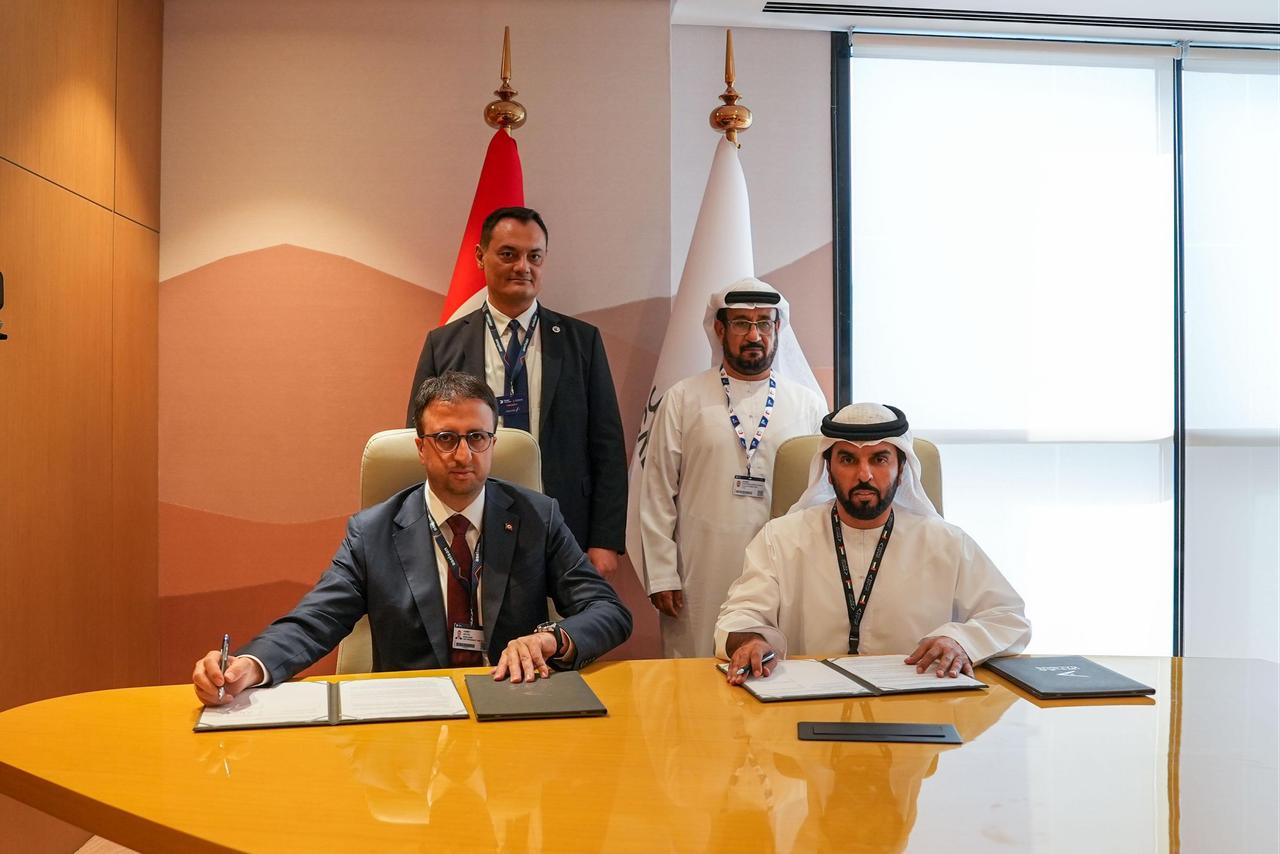 ASELSAN participated in the Dubai Airshow in the United Arab Emirates, showcasing its advanced capabilities in avionics, electro-optics, radar, and precision-guided systems while signing multiple agreements with Emirati partners to expand its regional footprint, UAE, Nov. 18, 2025. (Photo by ASELSAN)