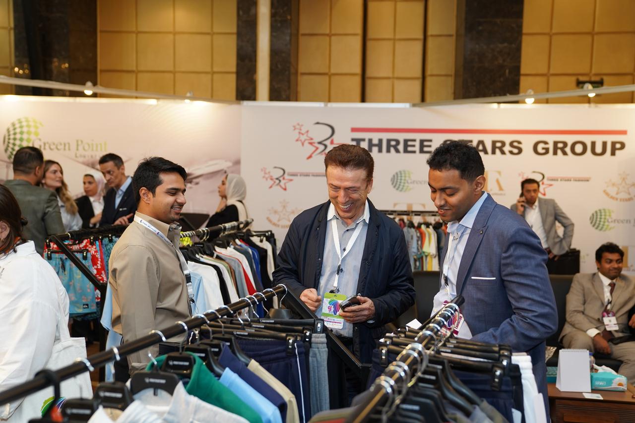 Participants in Destination Africa 2025 are seen chatting during the fair in Egypts capital, Cairo, on November 12. 2025. (Photo credit: Destination Africa)