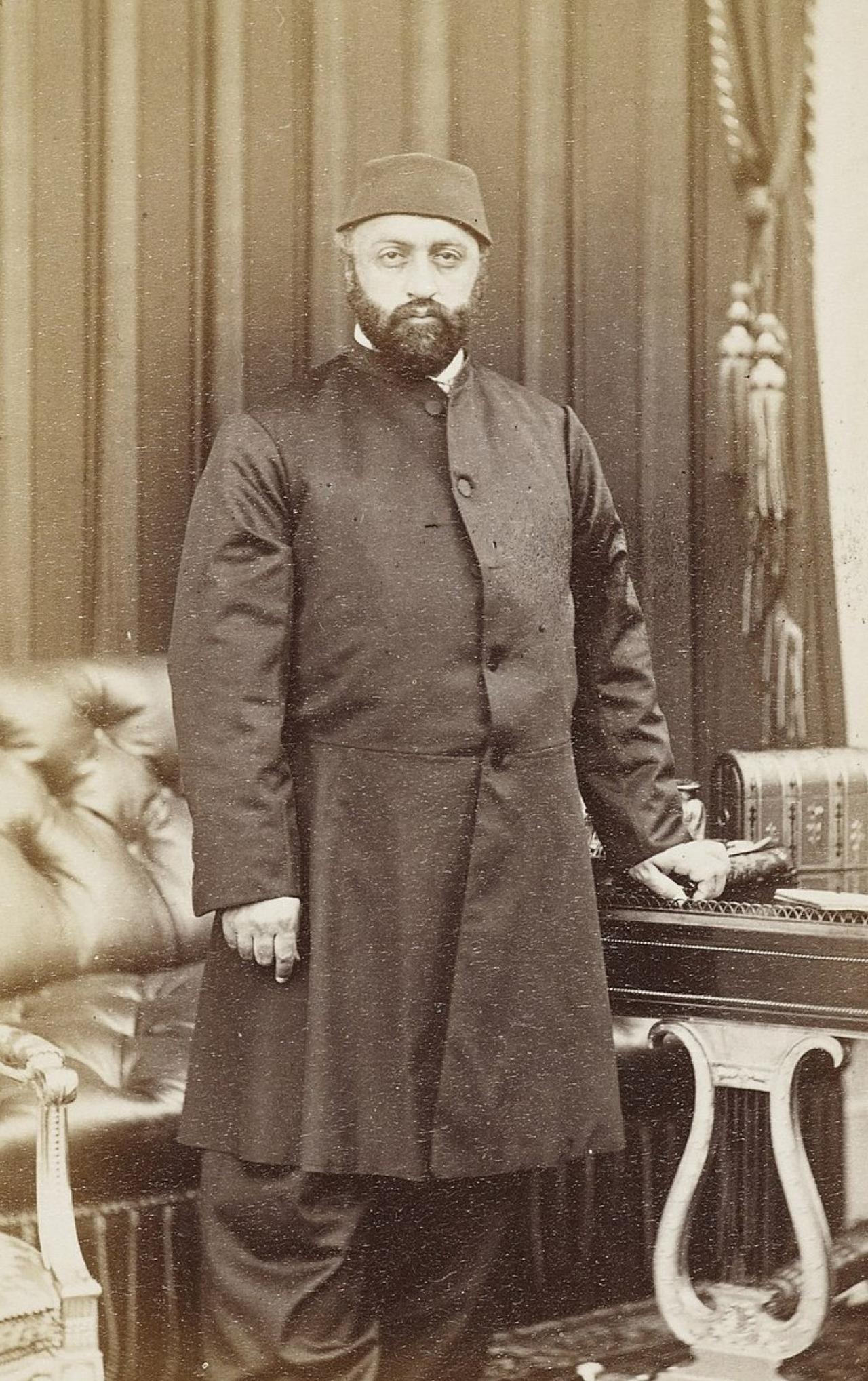 Sultan Abdulaziz, photographed during his reign in the mid-19th century, a key figure who fostered diplomatic ties with Europe. (Photo via Wikimedia)