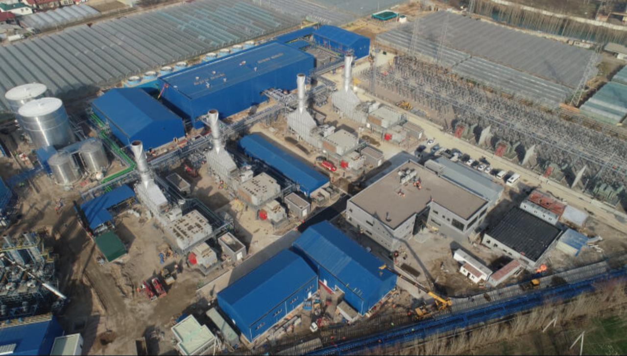 An aerial view of the Tashkent A Power Plant, a key natural gas combined cycle facility operated by Aksa Energy in Uzbekistan, Tashkent. (Photo via aksainvestorrelations.com)