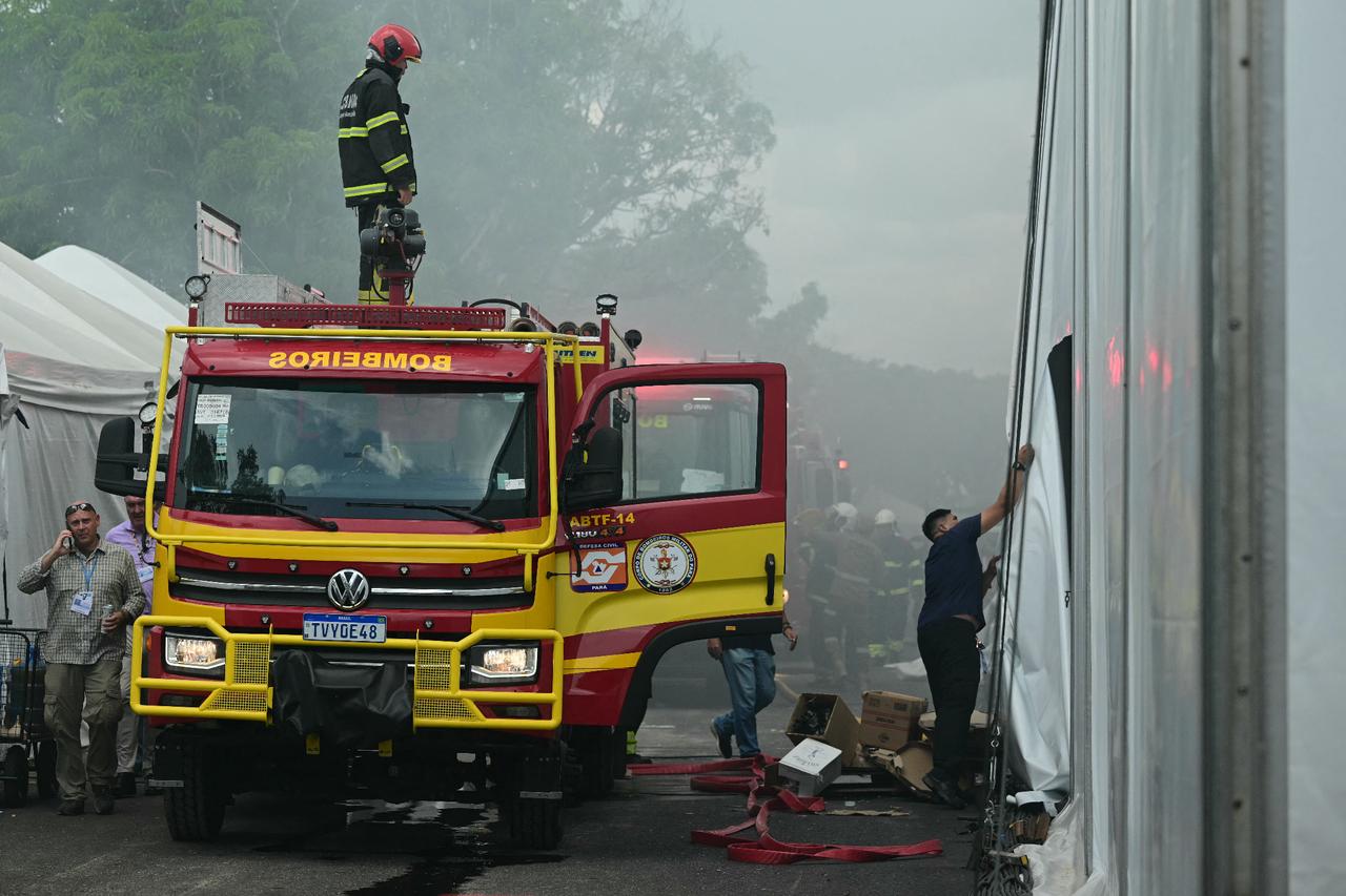 Fire erupts at COP30 pavilion in Brazil, causing panic among delegates