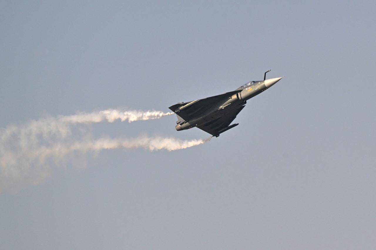Indian Air Force's Tejas fighter jet crashes during Dubai Air Show demo